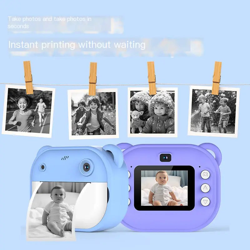 HD Instant Print Dual Lens Camera
