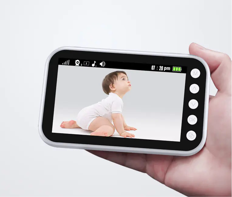4.3-Inch HD Baby Monitor and Caregiver Device
