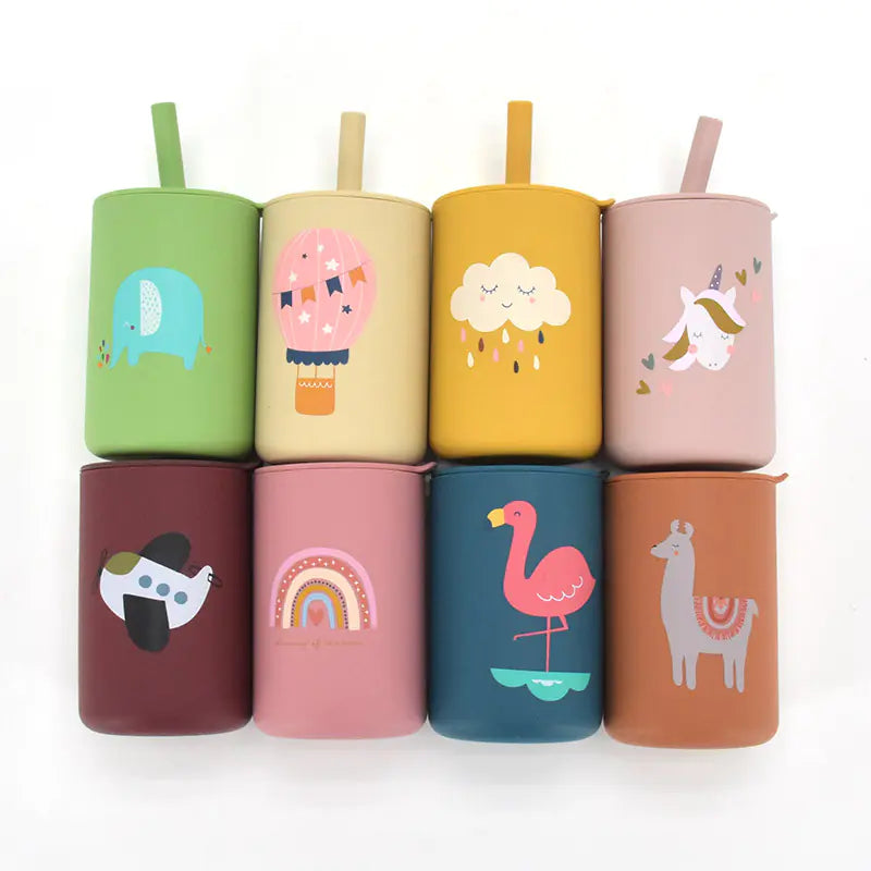 Leak-proof Silicone Drinking Cup