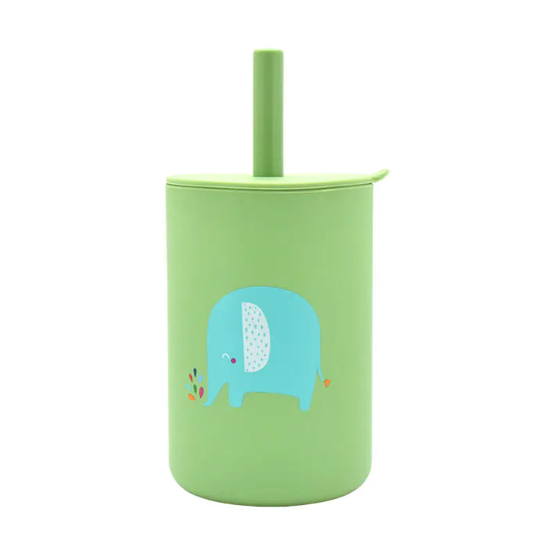 Leak-proof Silicone Drinking Cup