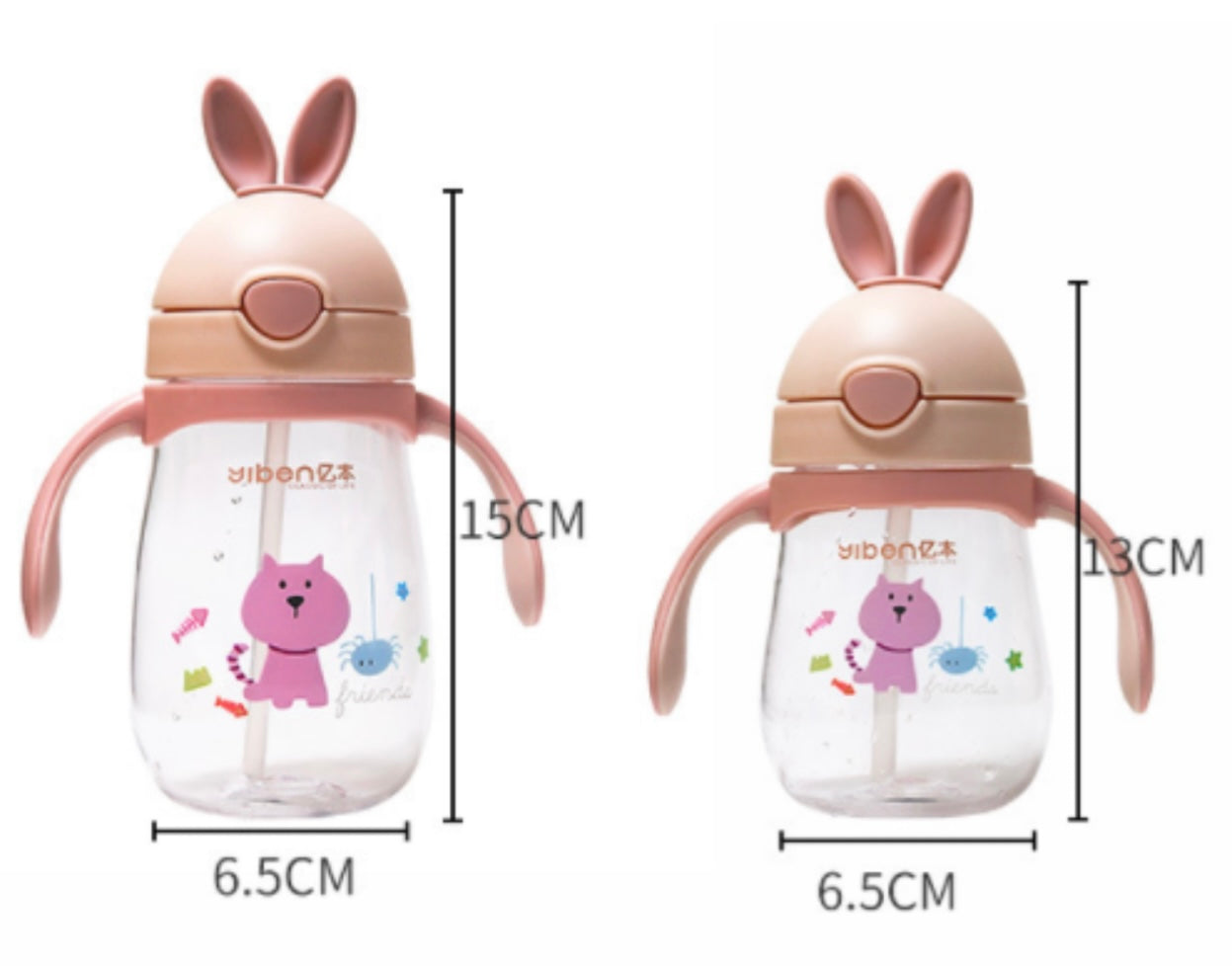 Cute Graduated Milk Baby Drinking Cup