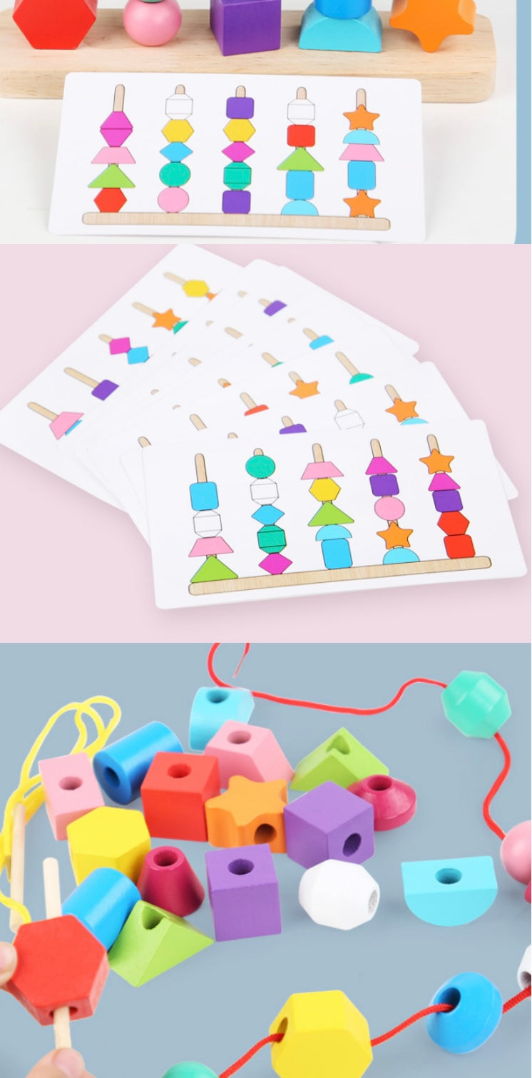 Montessori Geometric Stacker Edutoy® (One Set)