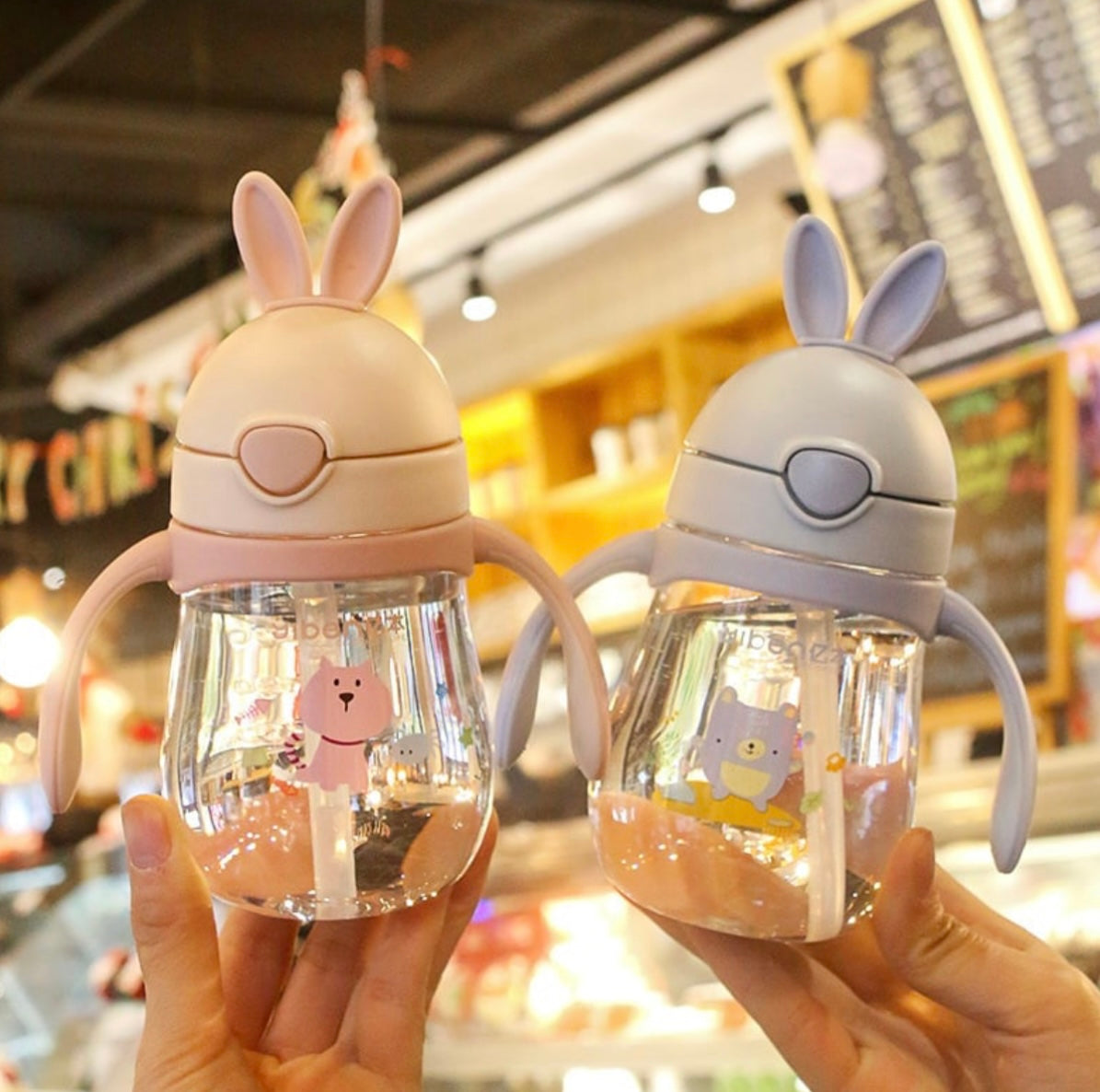Cute Graduated Milk Baby Drinking Cup