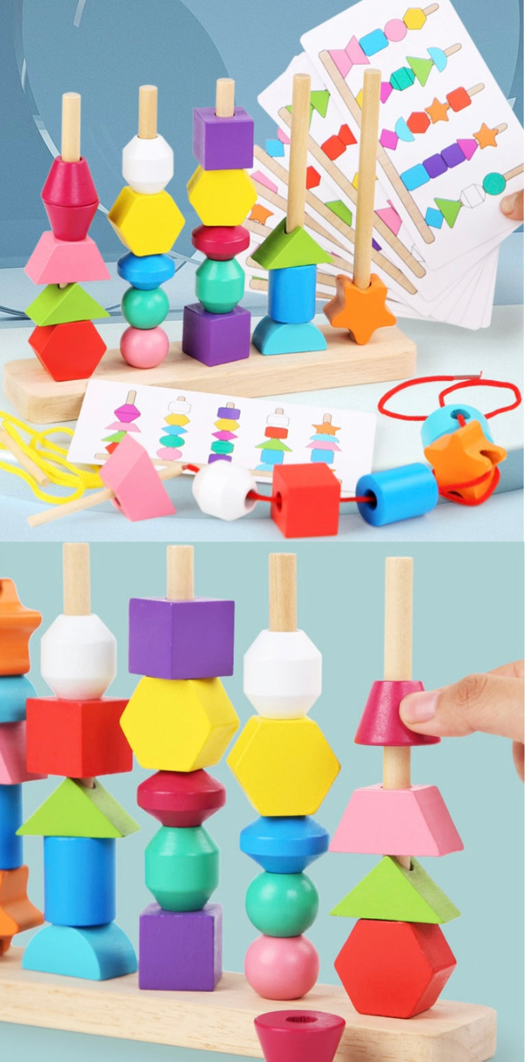 Montessori Geometric Stacker Edutoy® (One Set)