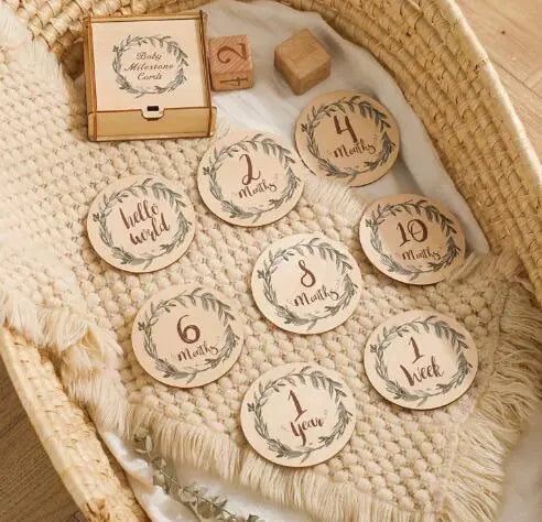 Baby Milestone Cards Set