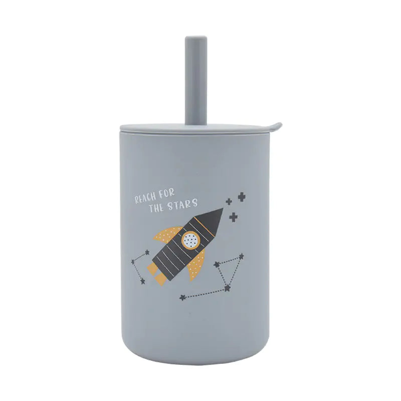 Leak-proof Silicone Drinking Cup