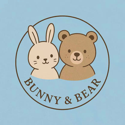 FREE Bunny and Bear Colouring PDF — printable preview